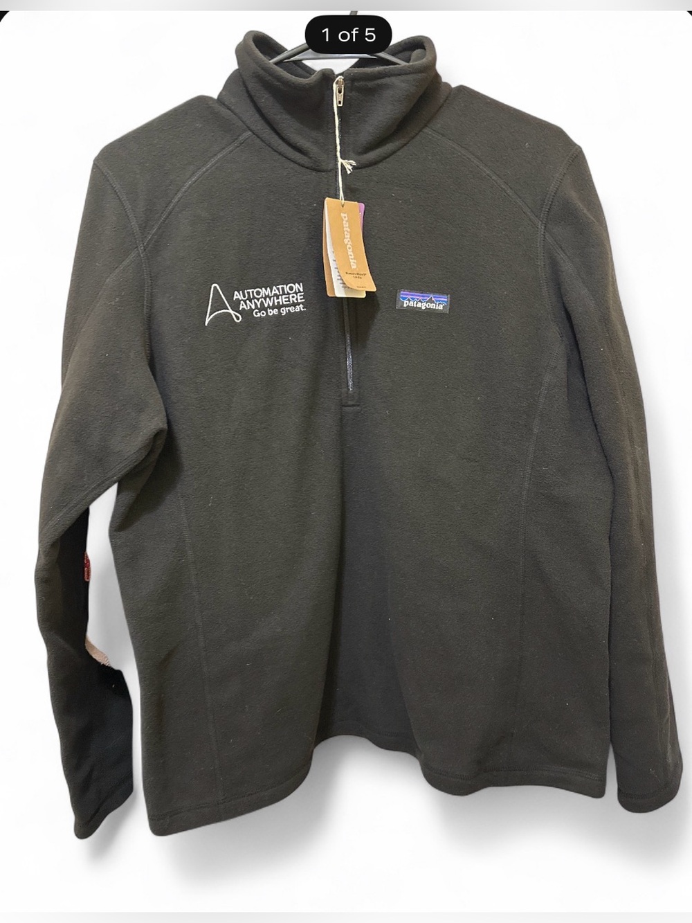 Patagonia Women’s Black Half-Zip Fleece Pullover